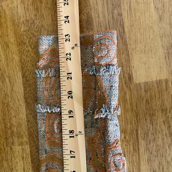 Pamela Brown Textured Floral Jacket Blazer Womens - Picture 15 of 16